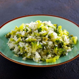 Arroz com Brócolis