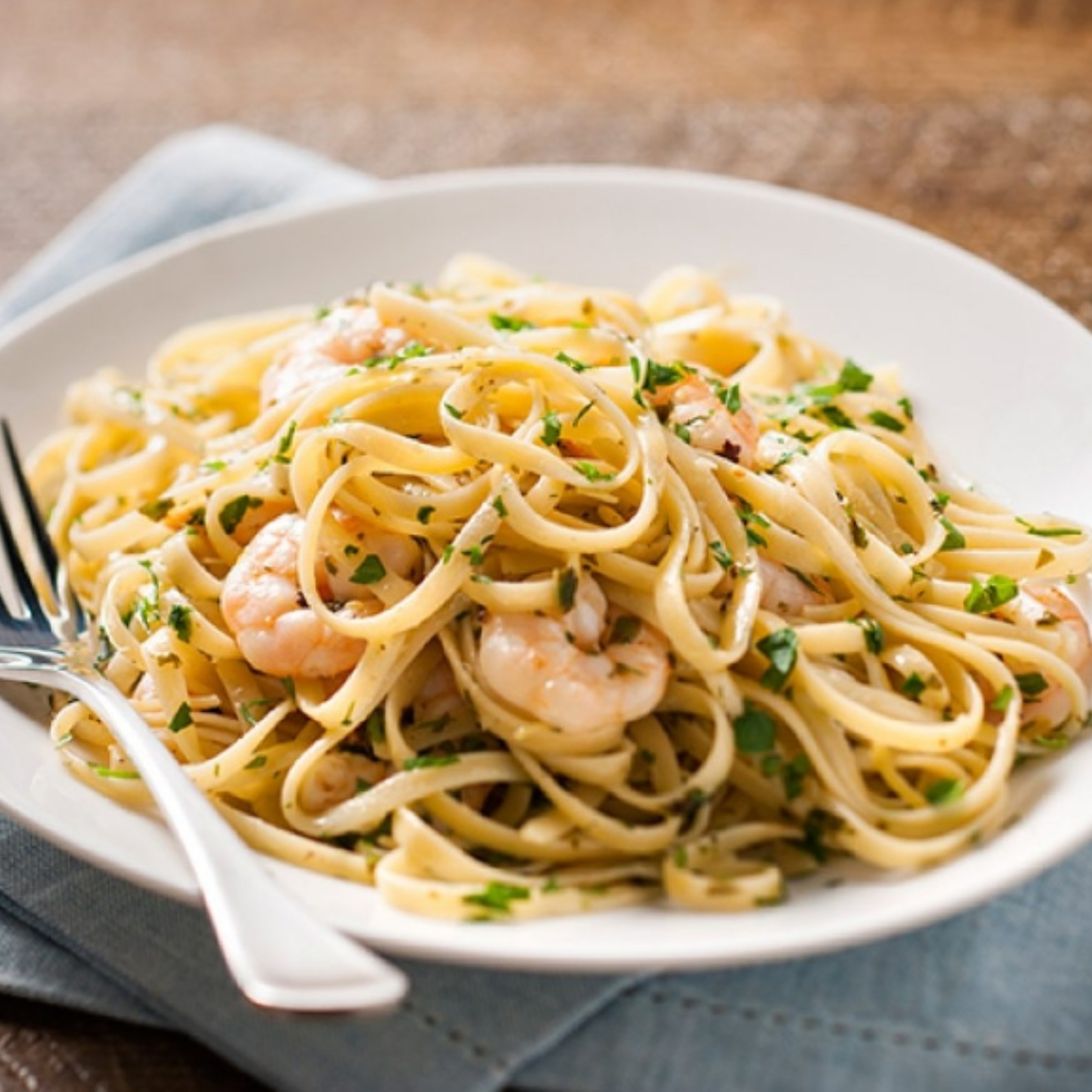 Fettuccine de Camarão