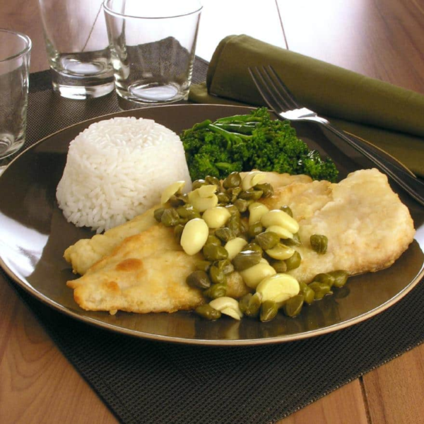 Peixe ao Molho de Alcaparras