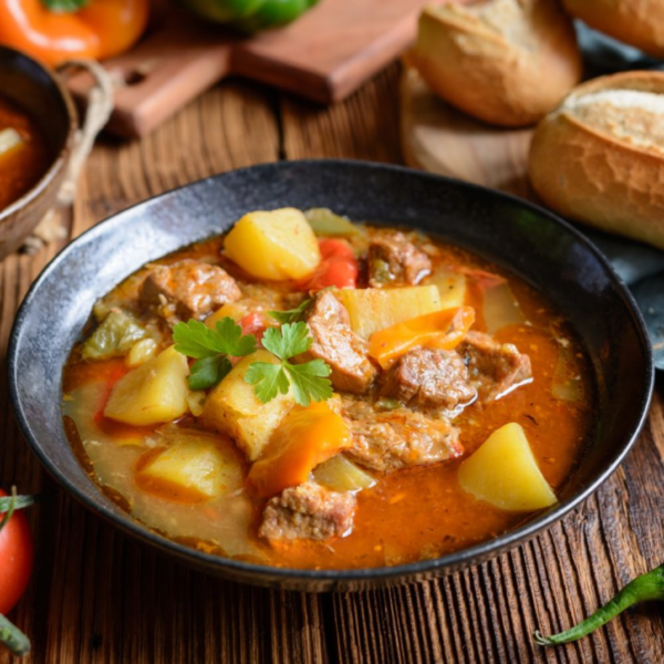 Sopa de Carne com Legumes